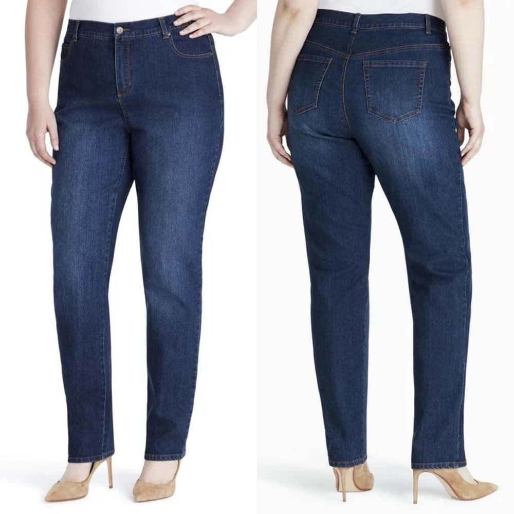 Gloria Vanderbilt NEW Plus Sized Classic Amanda Jeans Sz 24W